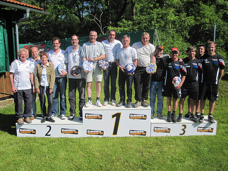 die 3 Erstplatzierten  - Seiwaldcup 2012