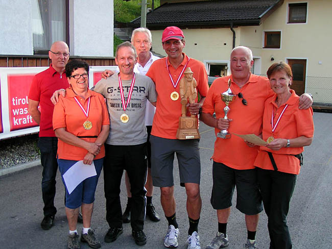 Sieger vom 22. Völser Marktturnier 2011: Altherren - Damen 