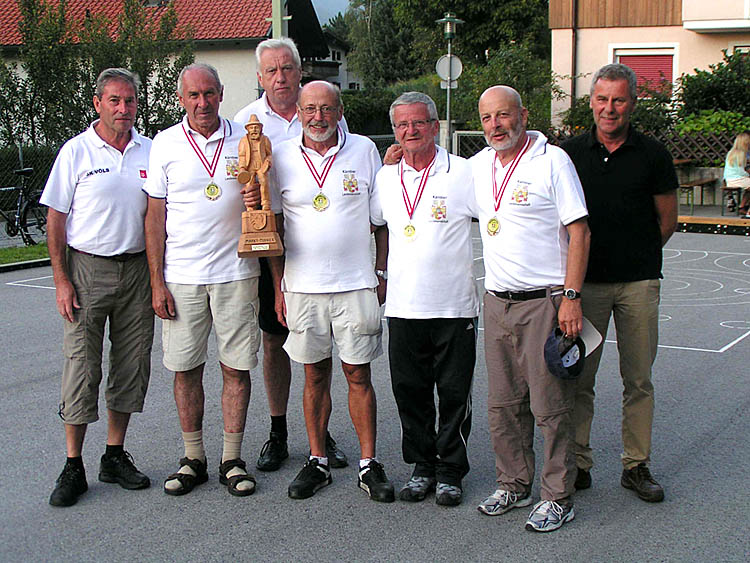 Sieger vom 23. Völser Marktturnier 2012: KLM - Kärntner Landsmannschaft
