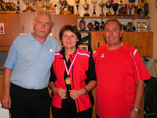 Vereinsmeisterin Sommer 2011: Pirker Sieglinde 