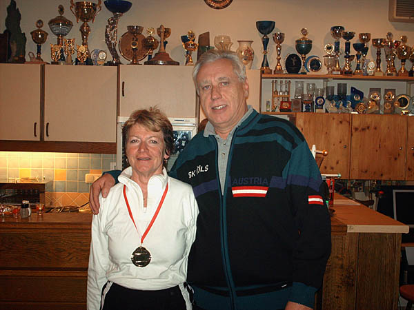 Vereinsmeisterin Winter 2007/08: Gerti Kogler 