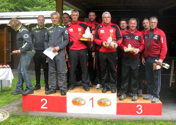 Auf das Siegerpodest schafften es : 1. Rang: EV Angerberg - 2. Rang: ESV Wörgl -  3. Rang: EV Breitenbach 1 